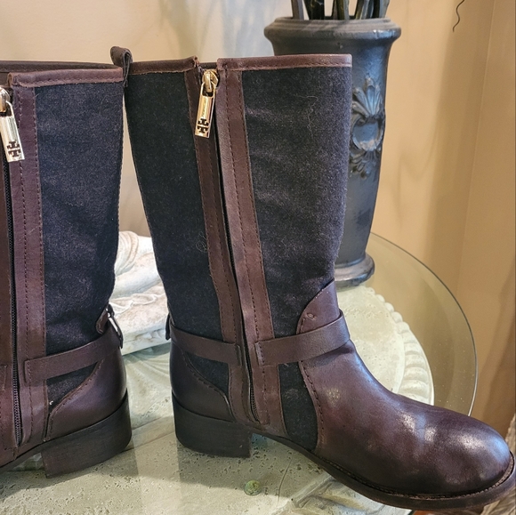 Tory Burch Leona Boots Size 9 #121 - Picture 12 of 17